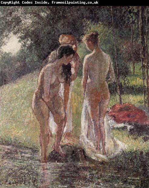 Camille Pissarro Bath